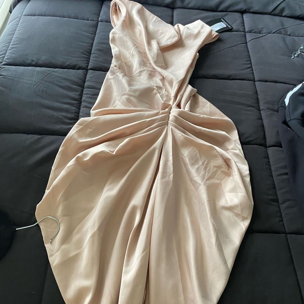 New cream dress